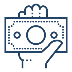 cash-in-hand icon
